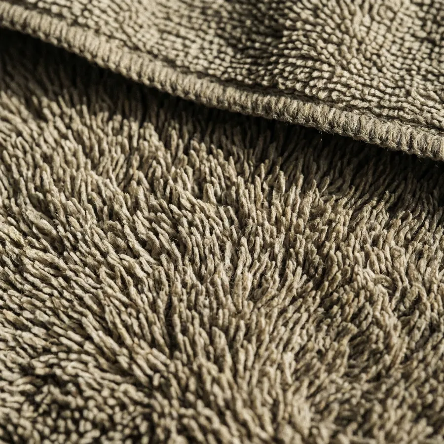 Illustrative close-up of microfibre pile